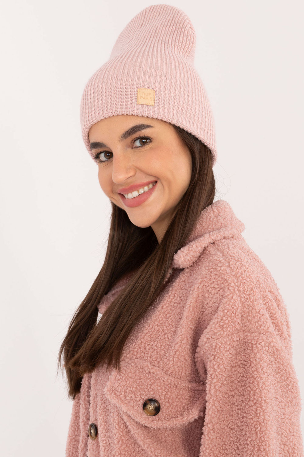 Czapka Model JK-CZ-50.25 Light Pink - Rue Paris - obrazek 4