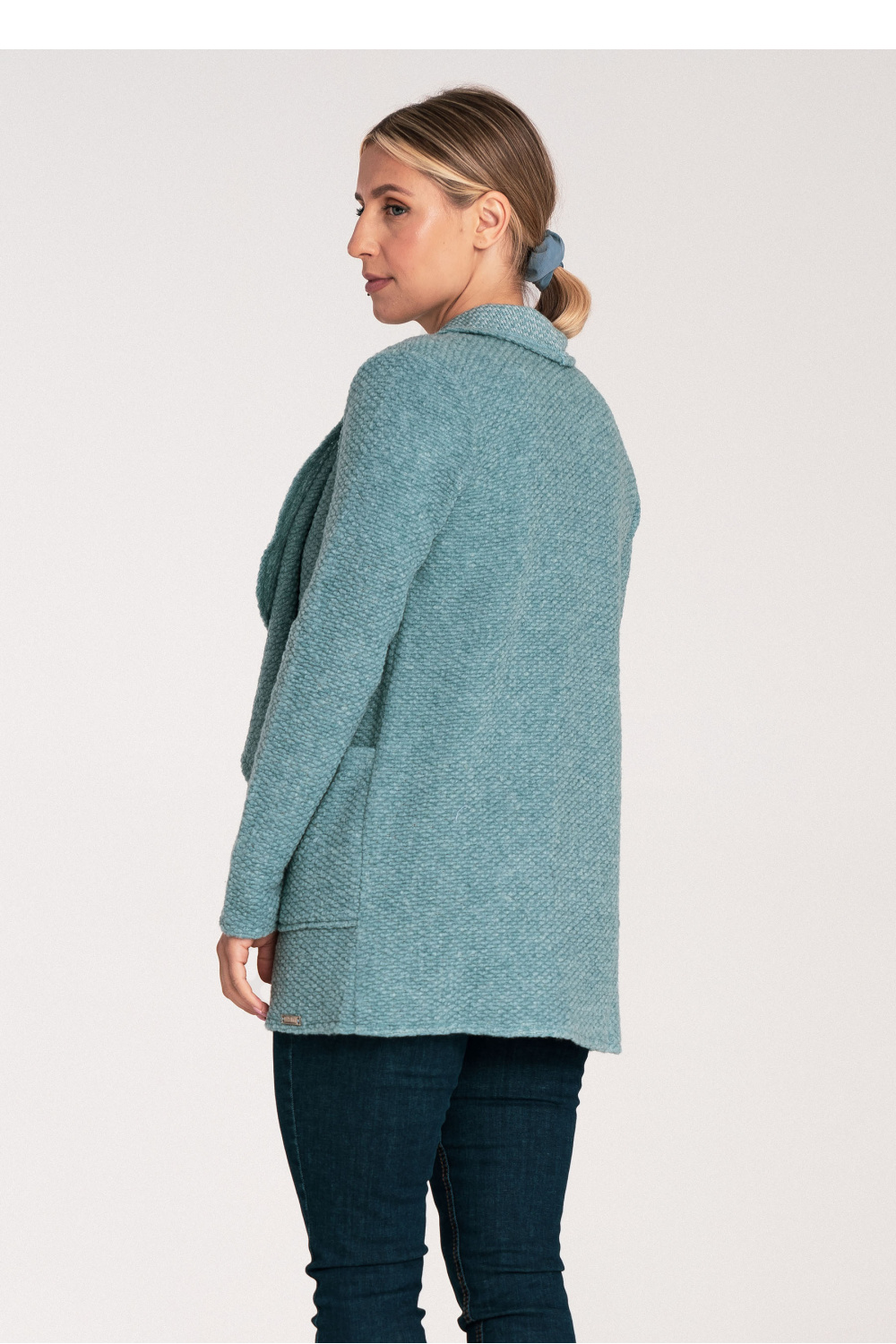 Sweter Kardigan Model M1043 Mint - Figl - obrazek 3