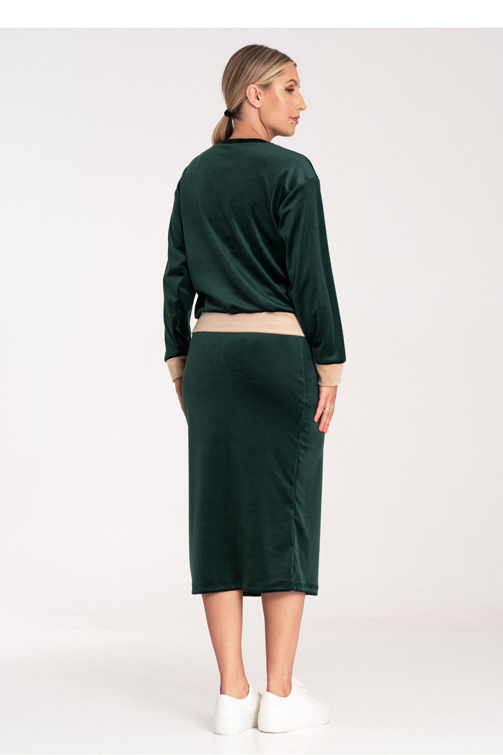 Spódnica Komplet Model M1036 Green - Figl - obrazek 2