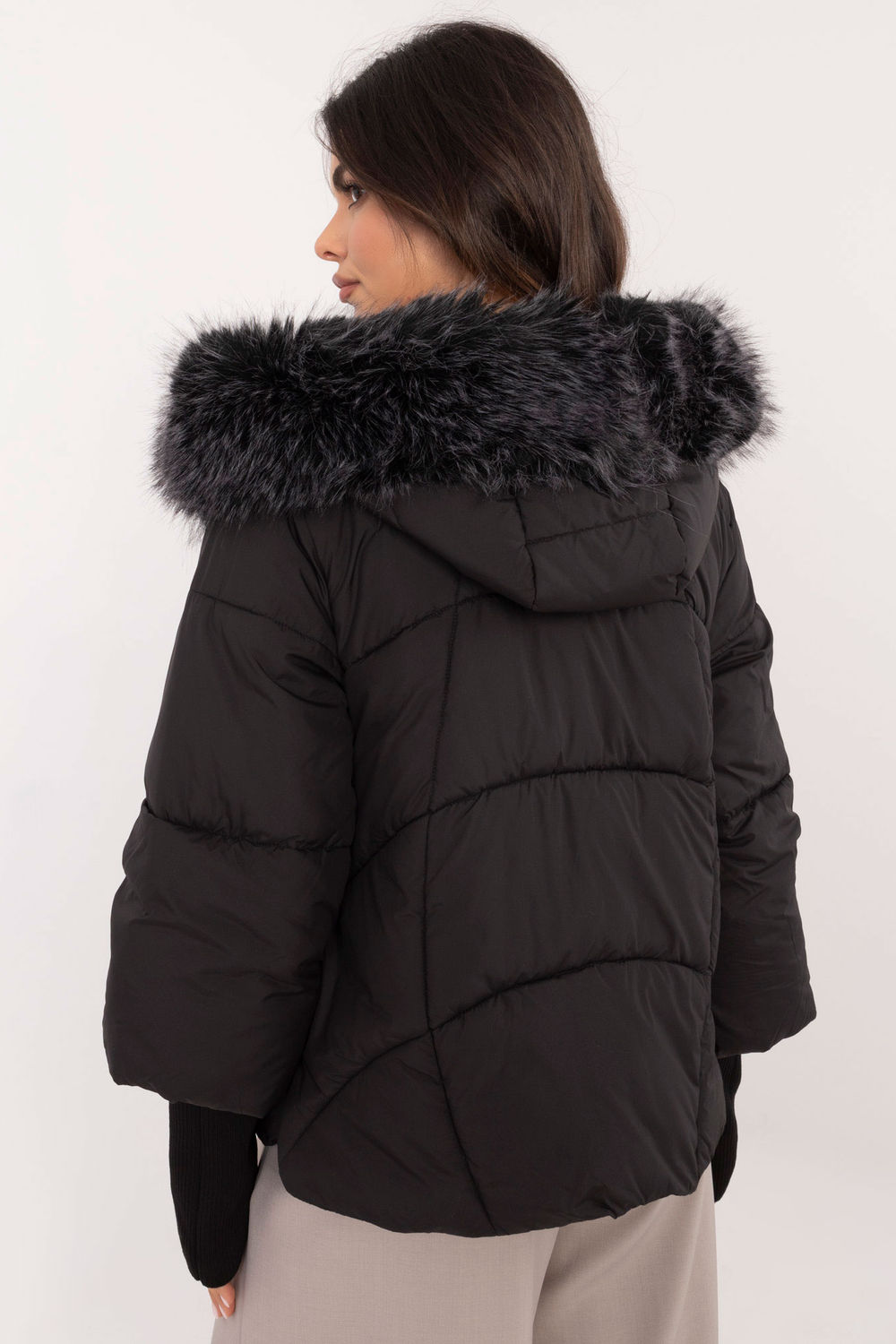 Kurtka Damska Model MBM-KR-26106.71P Black - MBM - obrazek 3