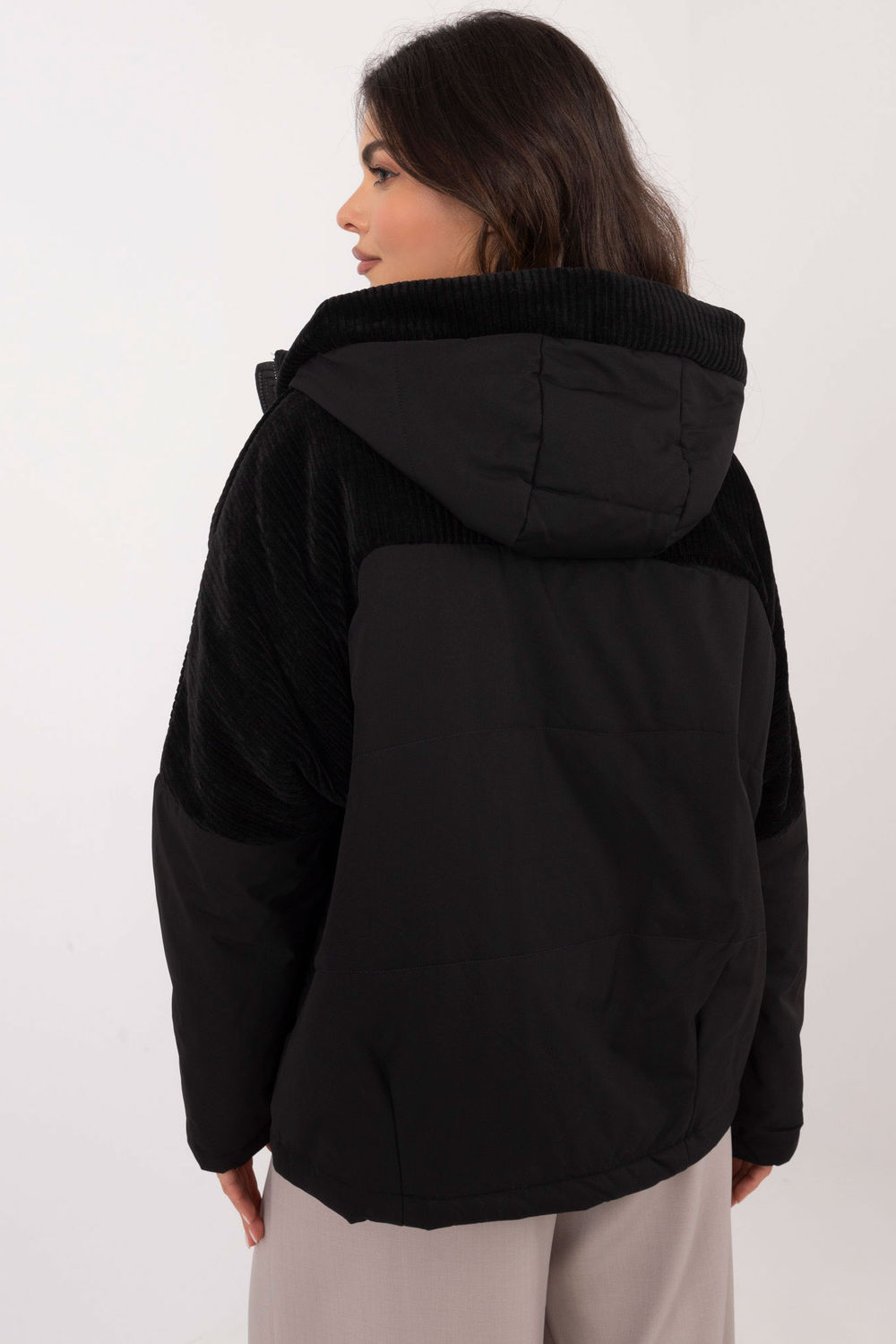 Kurtka Damska Model MBM-KR-AJ218.42 Black - MBM - obrazek 3