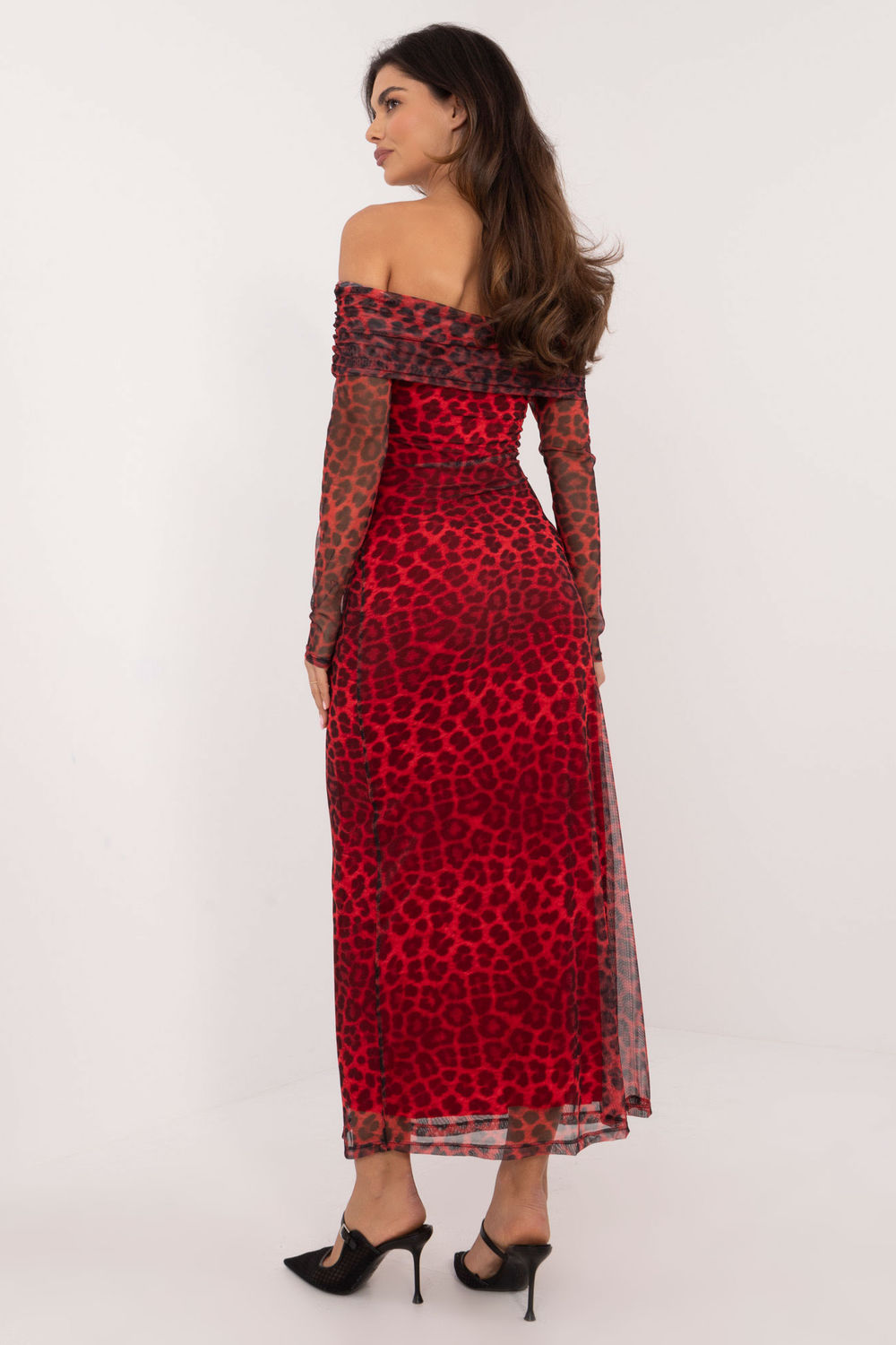 Sukienka Model DHJ-SK-18702.40 Red - Italy Moda - obrazek 3
