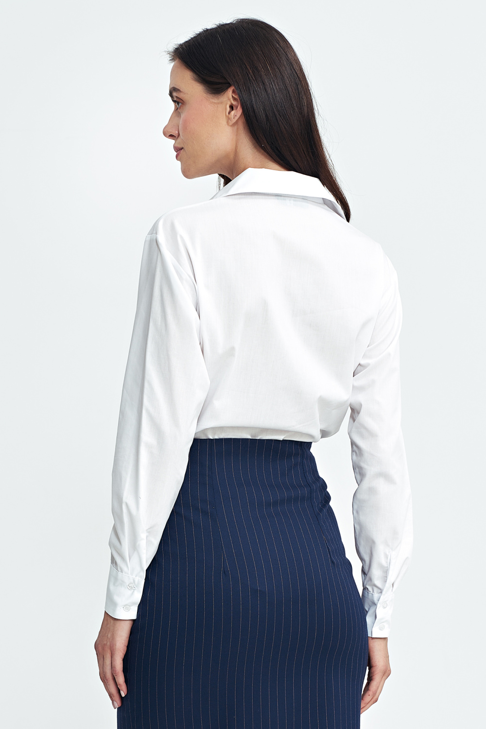 Koszula body K84 White - Nife - obrazek 3