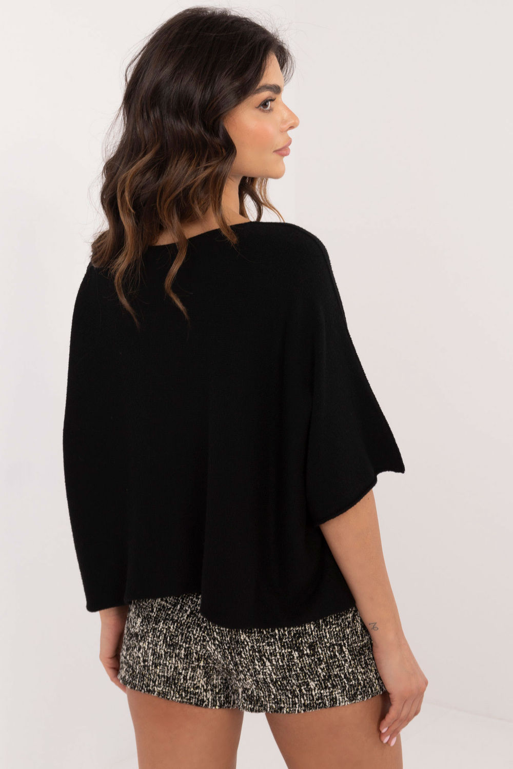Sweter Damski Model IT-SW-0811.88P Black - Italy Moda - obrazek 3