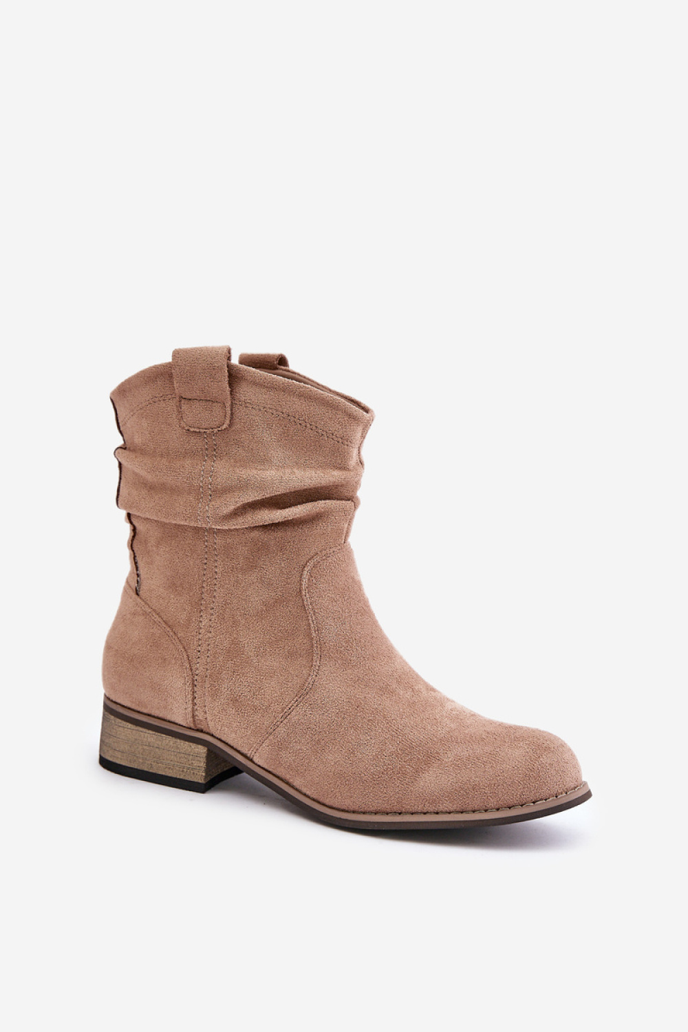 Botki Model Elletinnia 24BT02-3046 Beige - Step in style - obrazek 2
