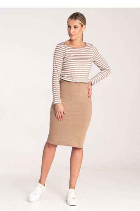 Sukienka Model M1057 Beige - Figl