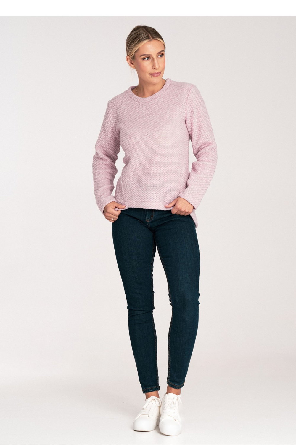 Sweter Damski Model M1044 Pink - Figl - obrazek 2