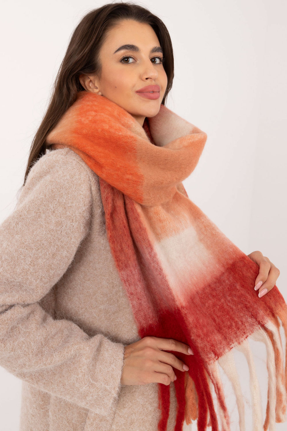 Szalik Model AT-SZ-2312502.35 Red - AT - obrazek 4