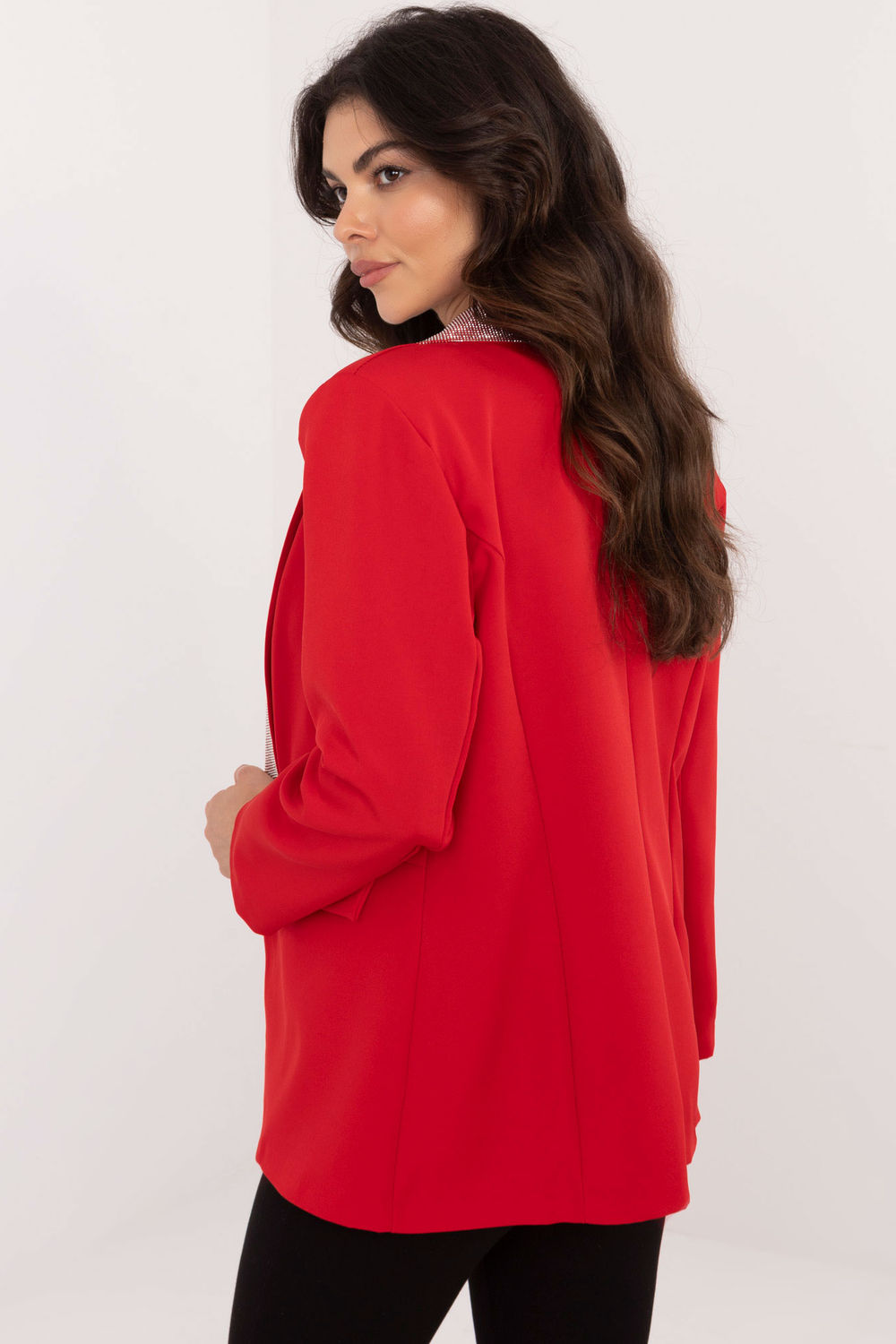 Marynarka Model DHJ-MA-19926.85P Red - Italy Moda - obrazek 3