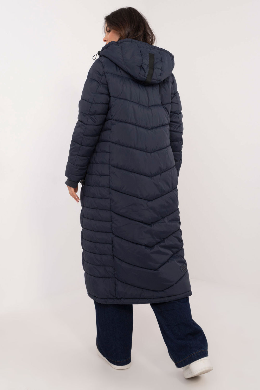 Kurtka Damska Model D51160XB44540A3 Navy - Sublevel - obrazek 3