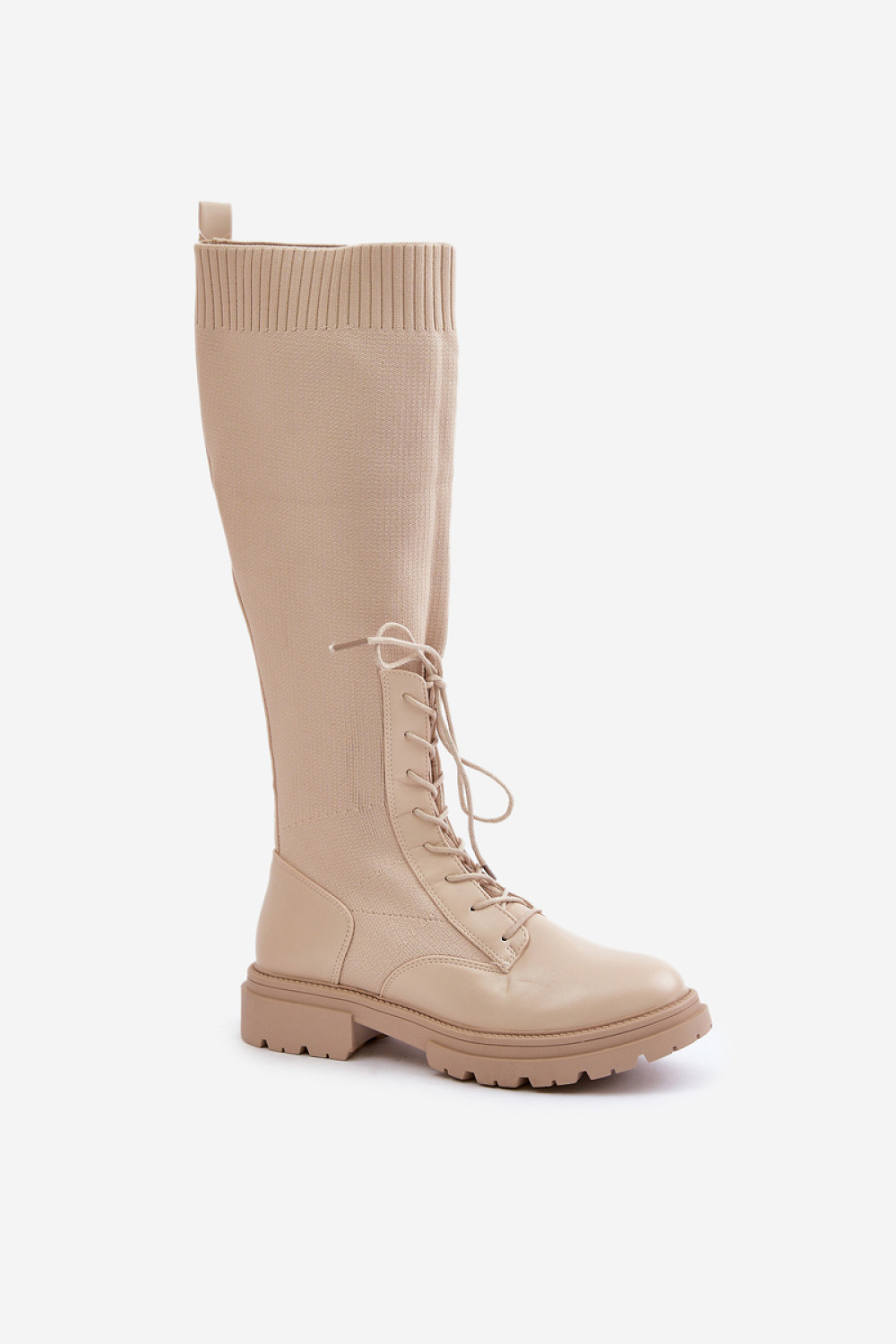 Kozaki Model Iranel 68129 Beige - Step in style - obrazek 2