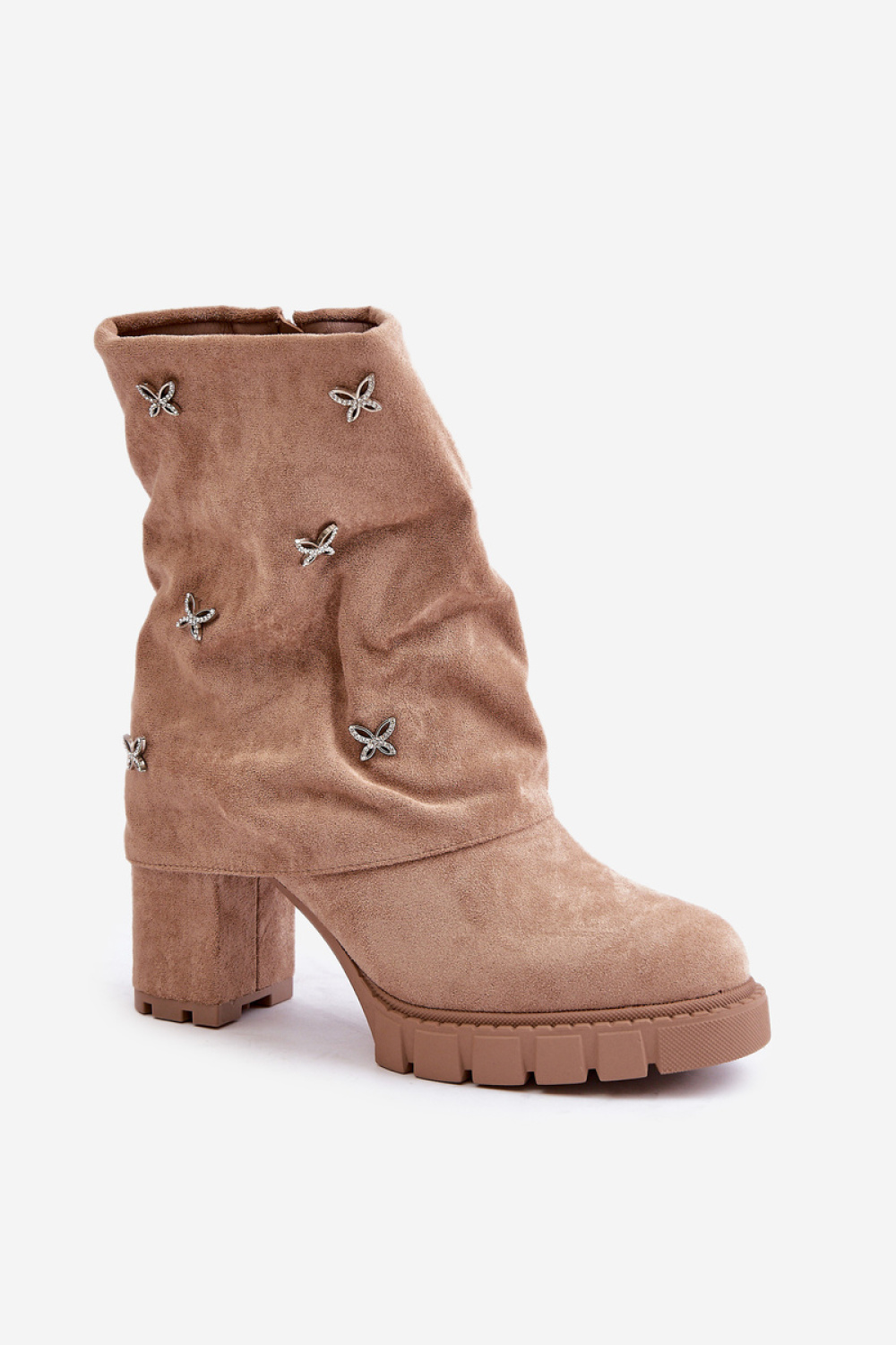 Botki Model Esadora 168-581 Beige - Step in style - obrazek 2