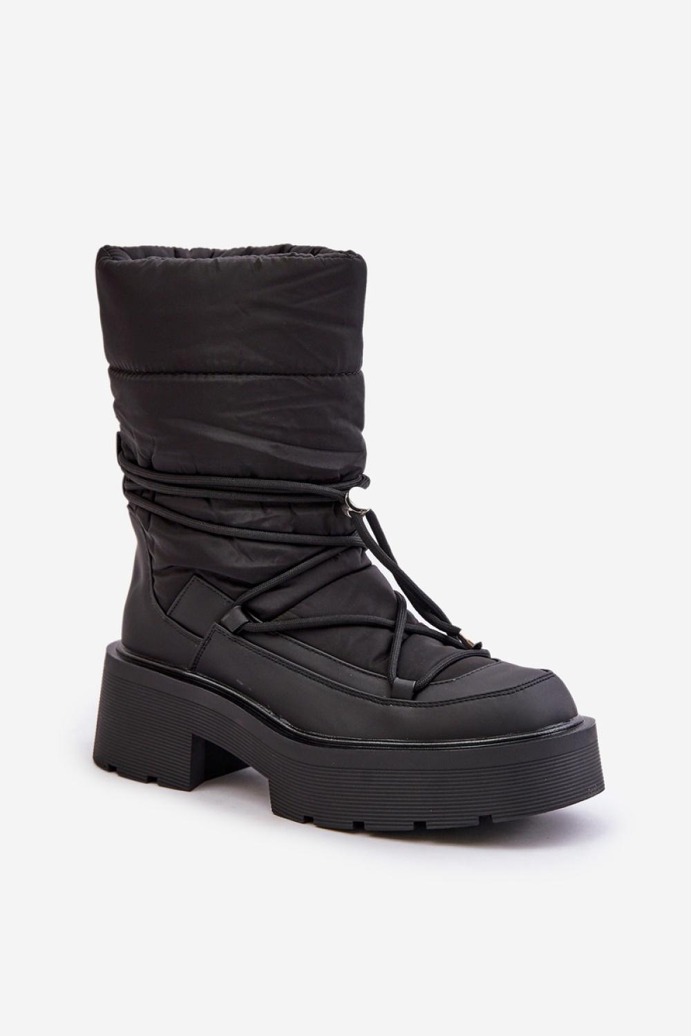 Śniegowce Model Seandriel C-319 Black - Step in style - obrazek 2
