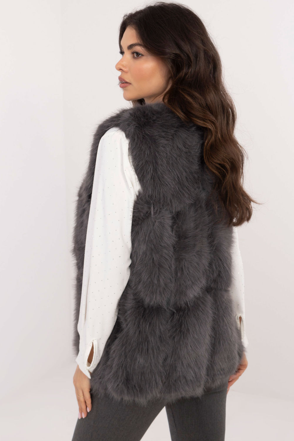 Kamizelka Model AT-KZ-2375.00P Dark Grey - AT - obrazek 3
