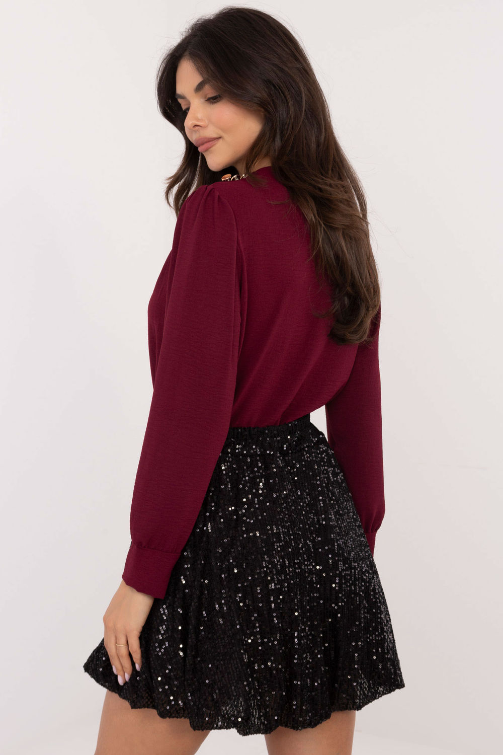 Spódnica Model MI-SD-271360.74 Black - Italy Moda - obrazek 3