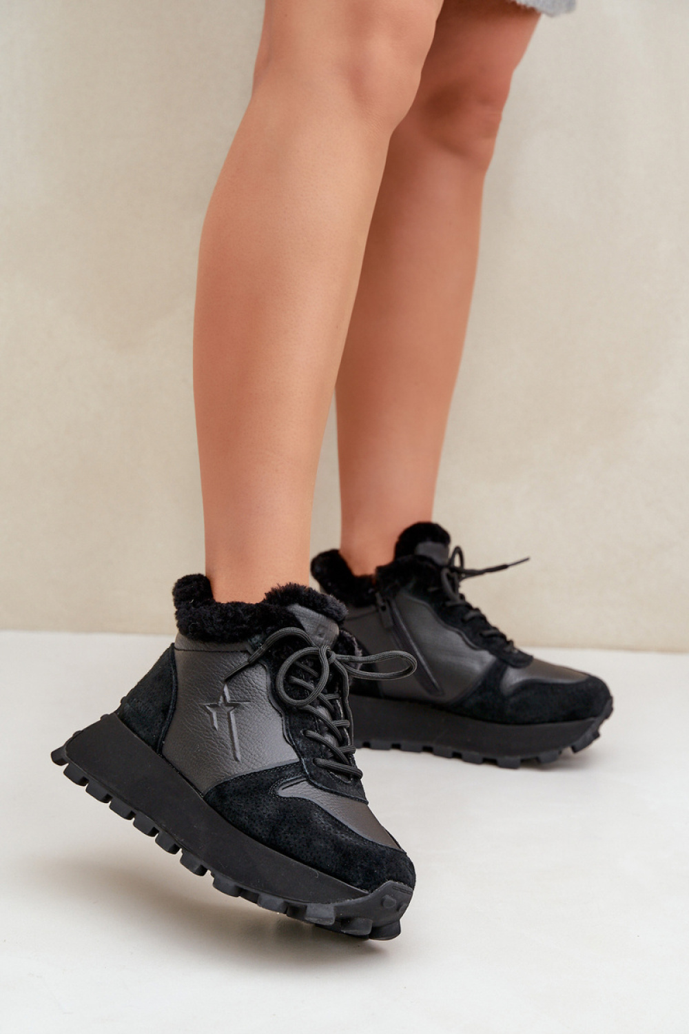 Buty Sportowe Model Big Star OO274A329 Black - Step in style - obrazek 3