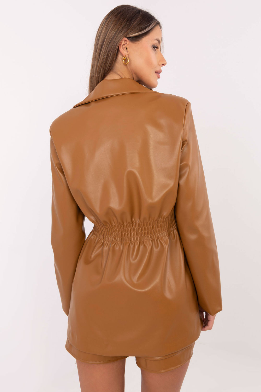 Marynarka Model DHJ-MA-A8683.37 Camel - Italy Moda - obrazek 3