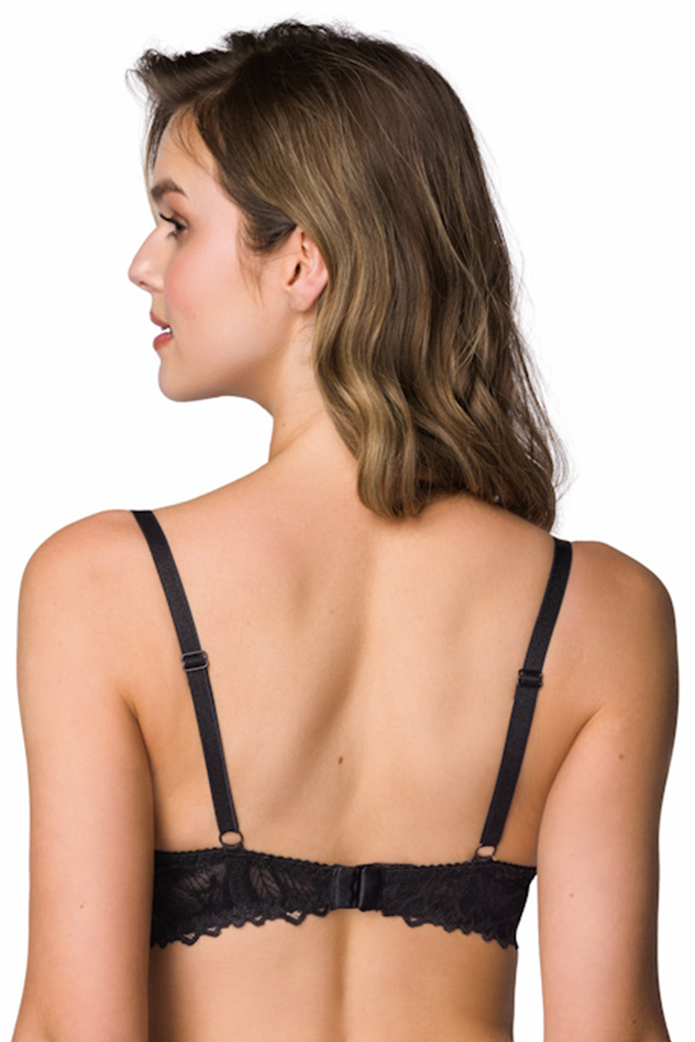 Biustonosz push up Biustonosz Push-up Model Nerine M-3931/11 Black - Mat - obrazek 3
