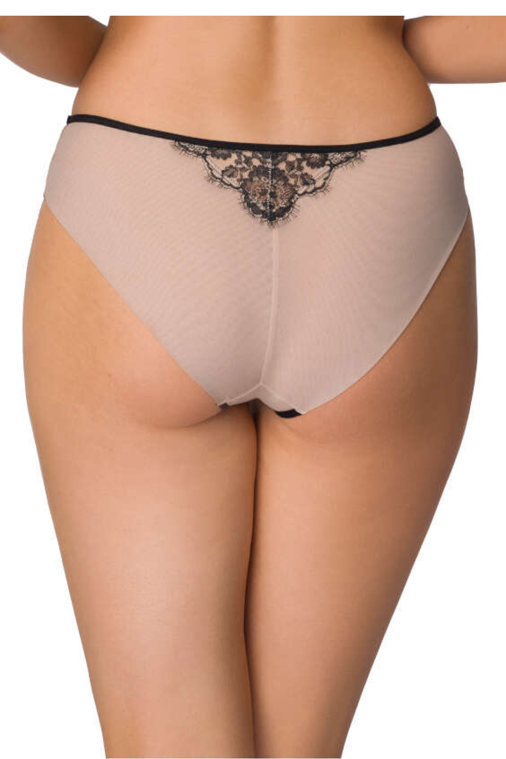 Figi Model Frances F-3804/5 Beige/Black - Mat - obrazek 3