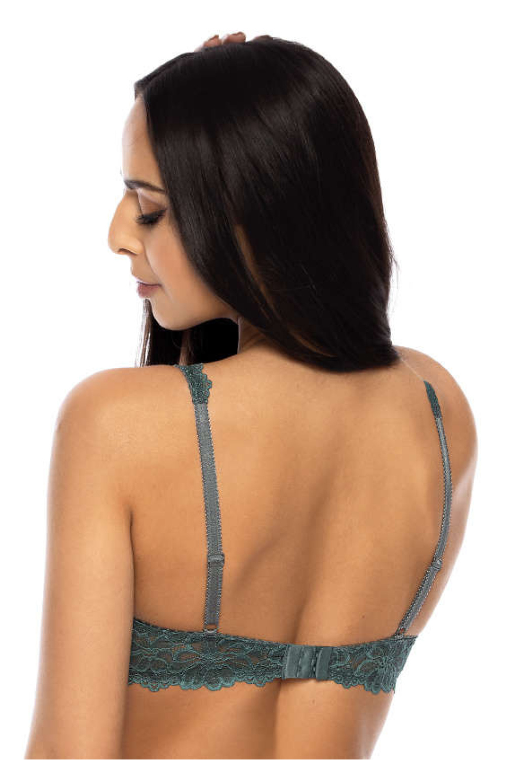 Biustonosz push up Biustonosz Usztywniany Model Carmela M-053/22 Khaki - Mat - obrazek 3