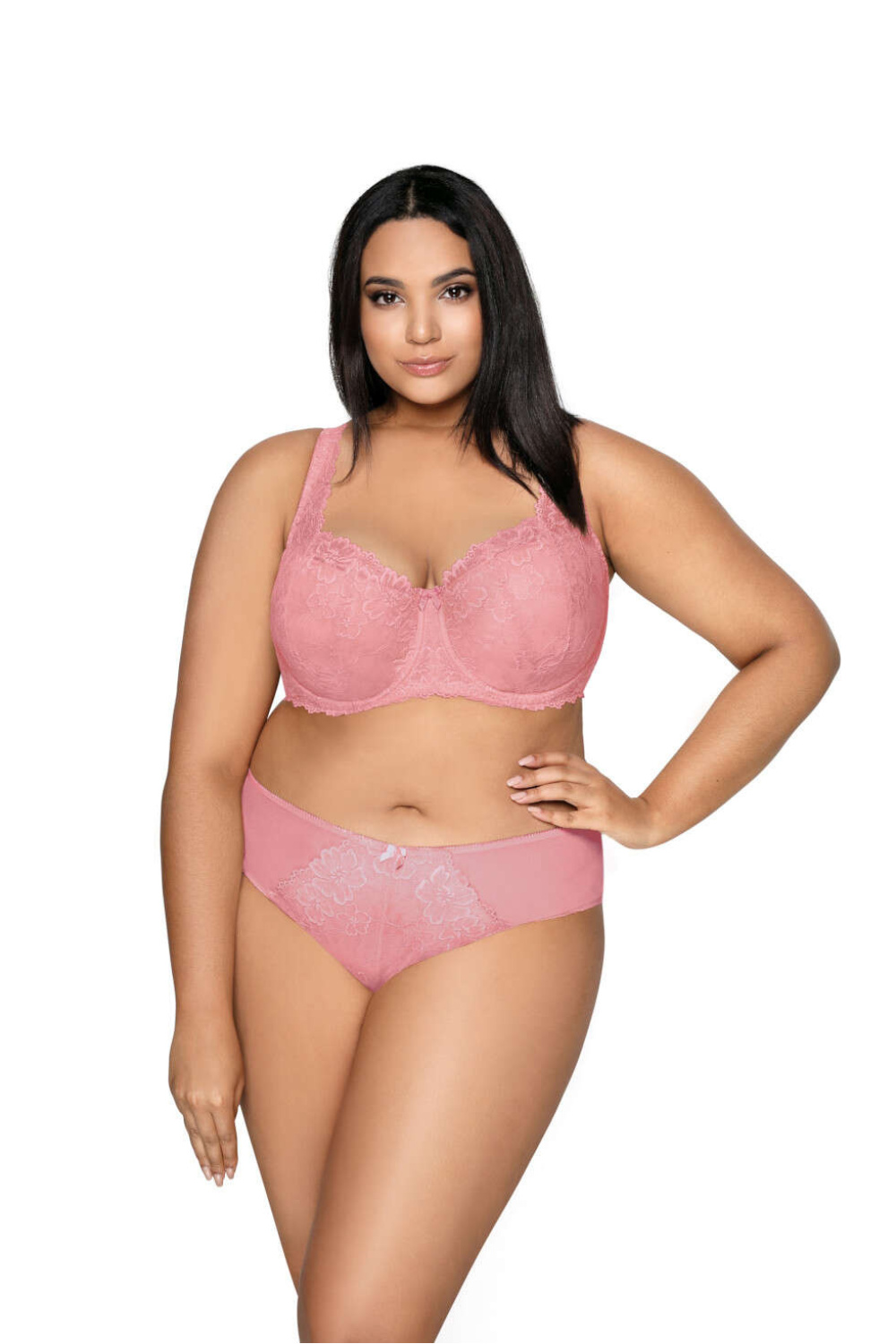 Figi Model Carmela F-053/51/1 Pink 2 - Mat - obrazek 2