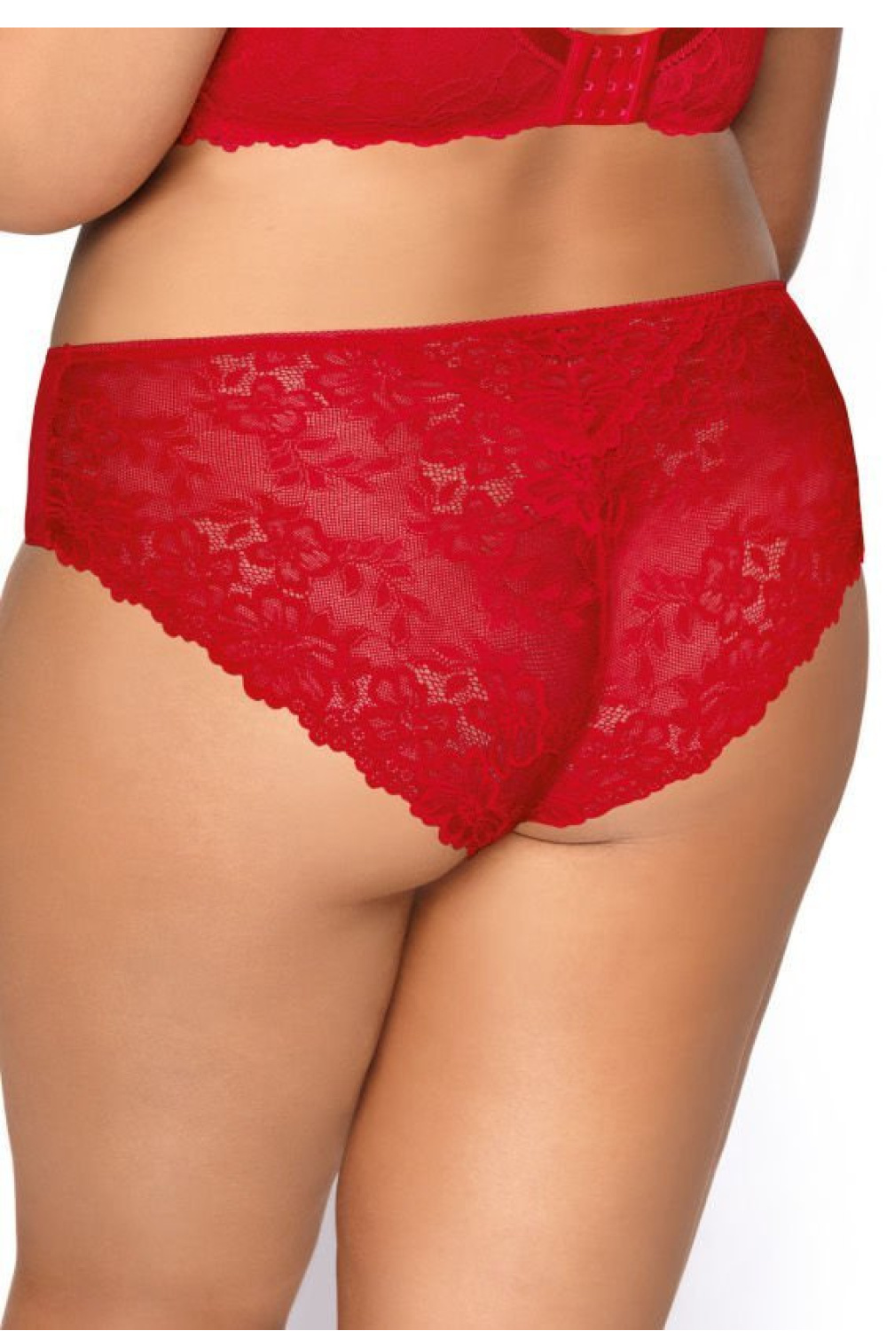 Figi Model Carmela F-053/51/1 Red - Mat - obrazek 3