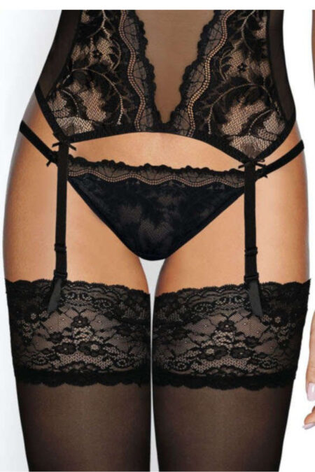 Stringi cModel Olivia S-3108/4 Black/Beige - Mat
