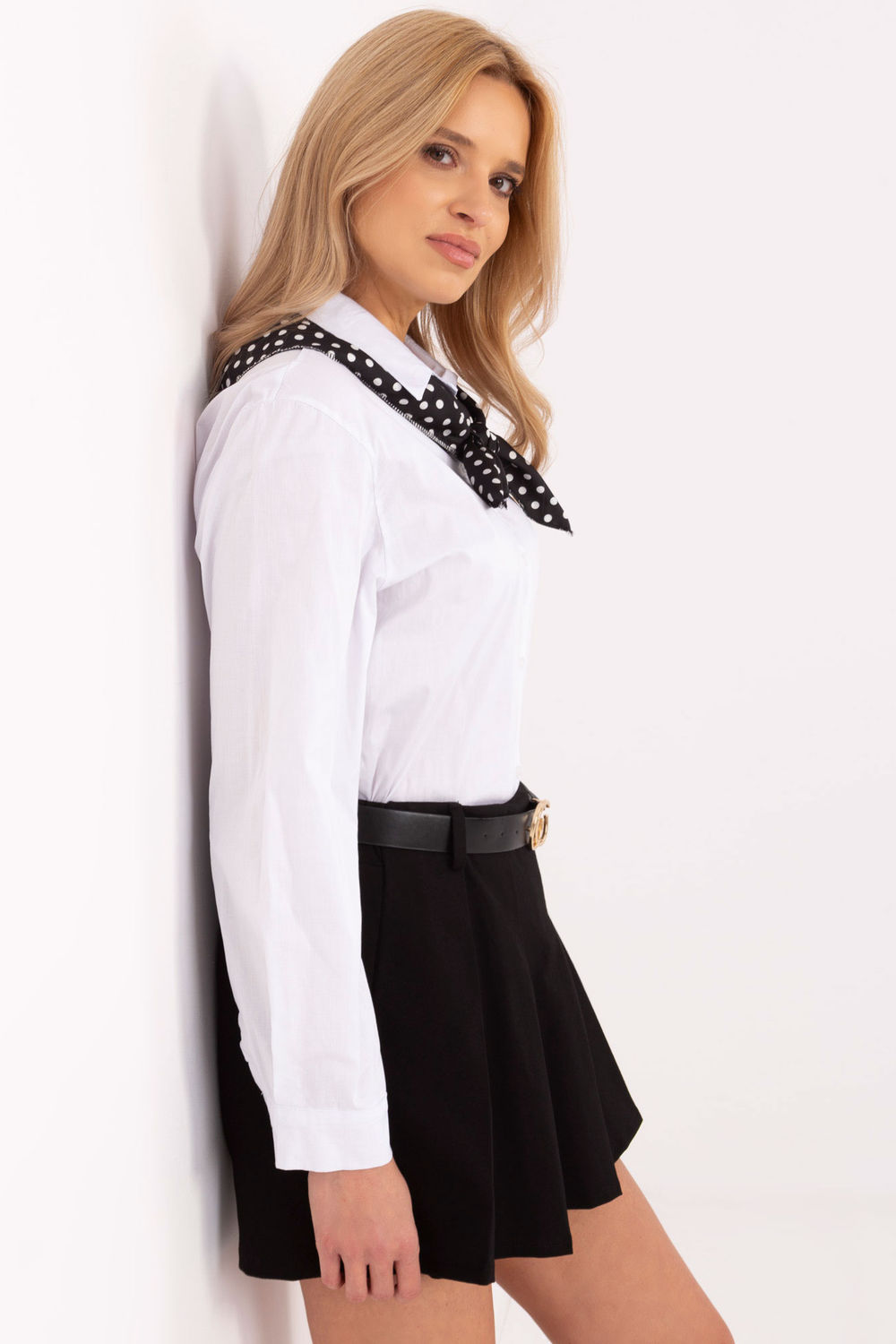 Koszula Damska Model DHJ-KS-20172.36P White - Italy Moda - obrazek 2