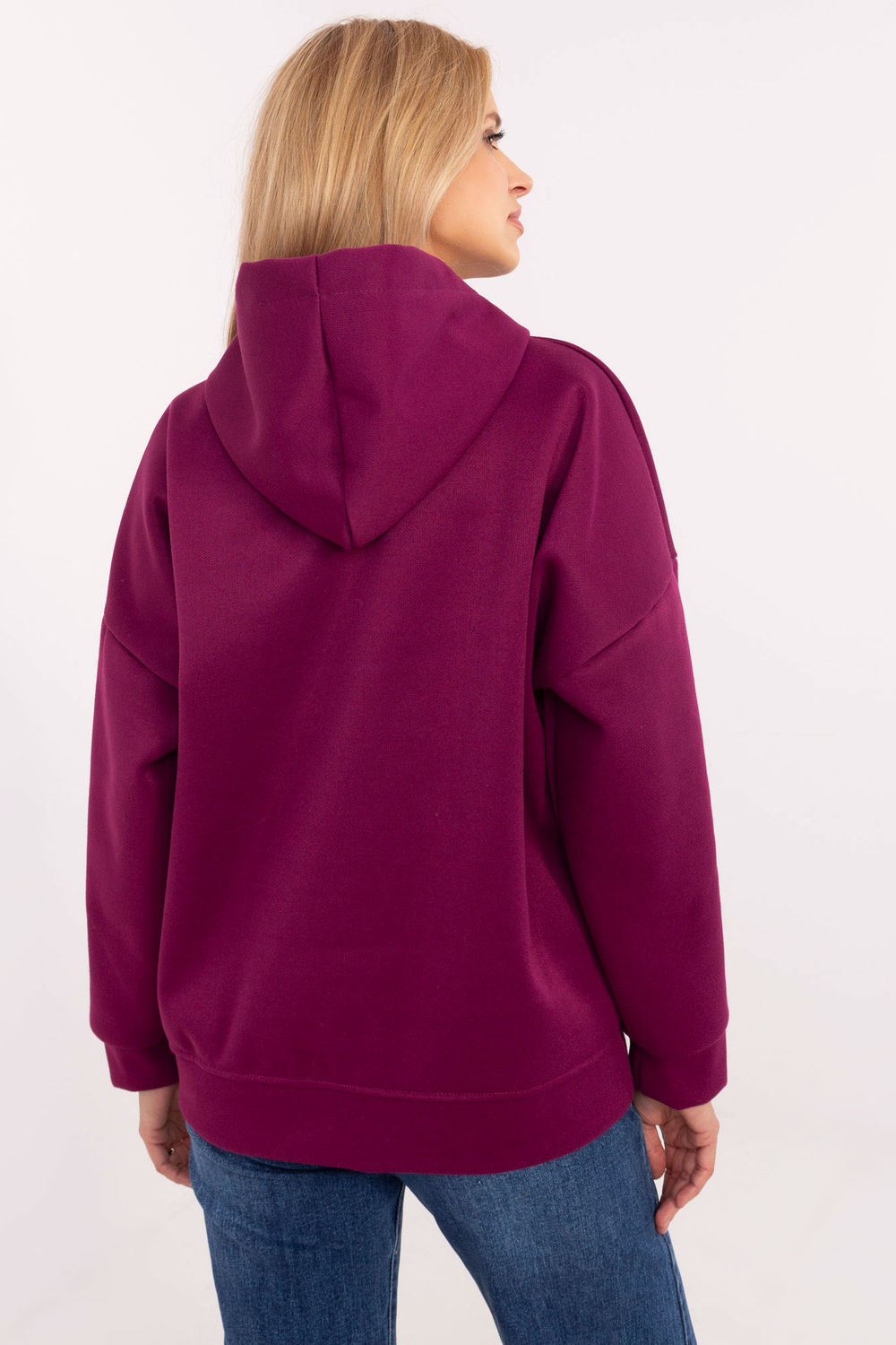 Bluza Damska Model DHJ-BL-A8695.65P Violet - Italy Moda - obrazek 3