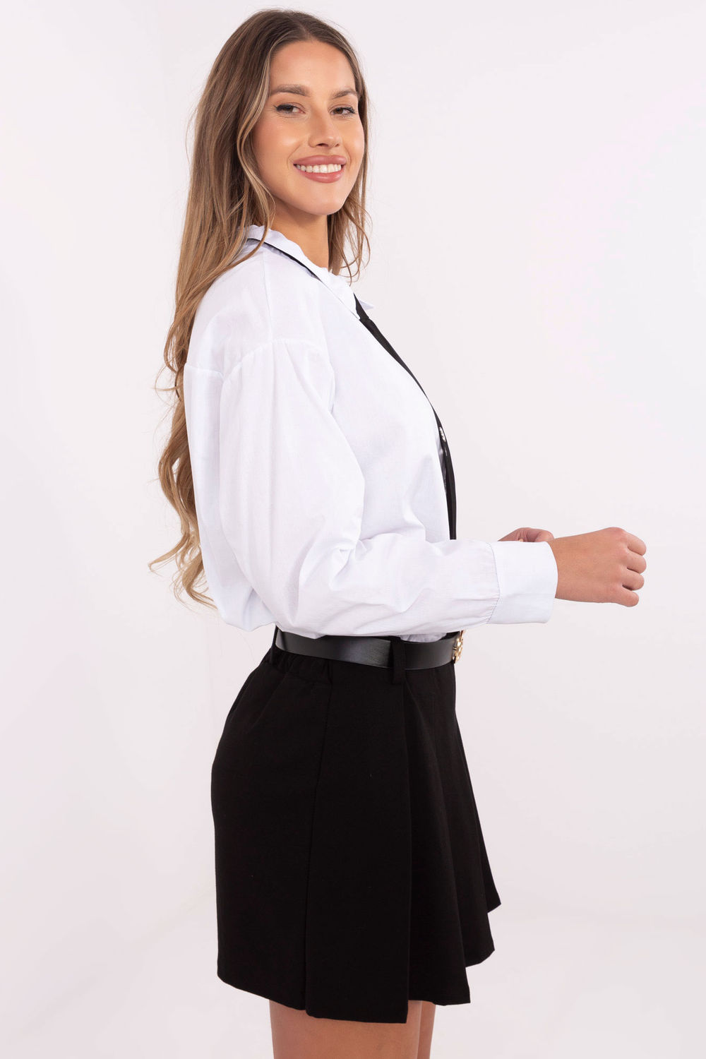 Koszula Damska Model DHJ-KS-9213.86 White - Italy Moda - obrazek 2