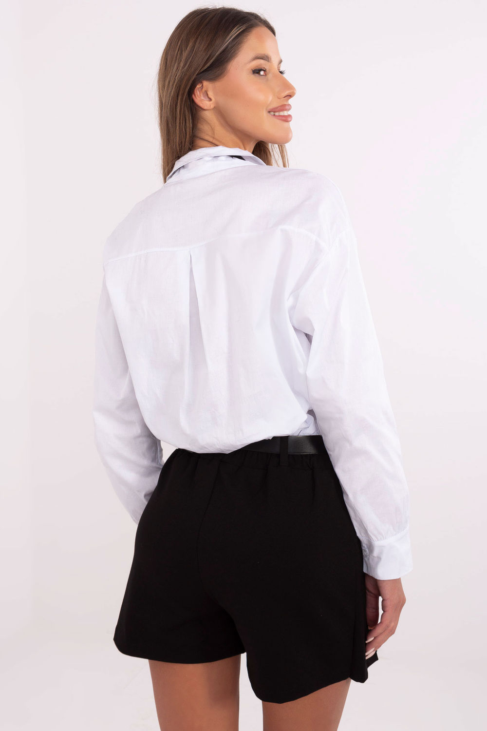 Koszula Damska Model DHJ-KS-9213.86 White - Italy Moda - obrazek 3