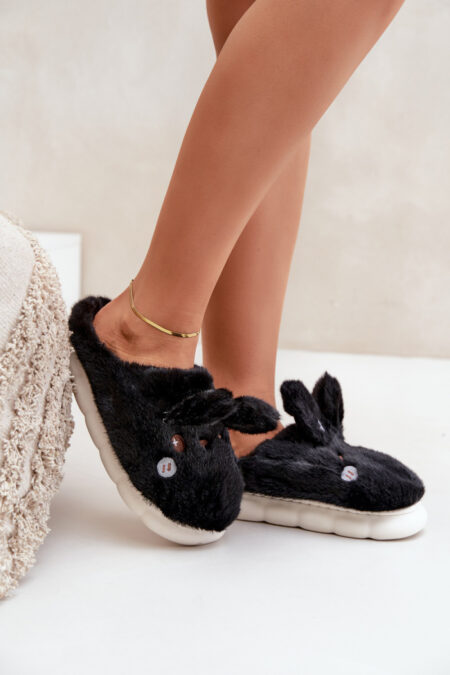 Kapcie Model Natasha FA-196 Black - Step in style