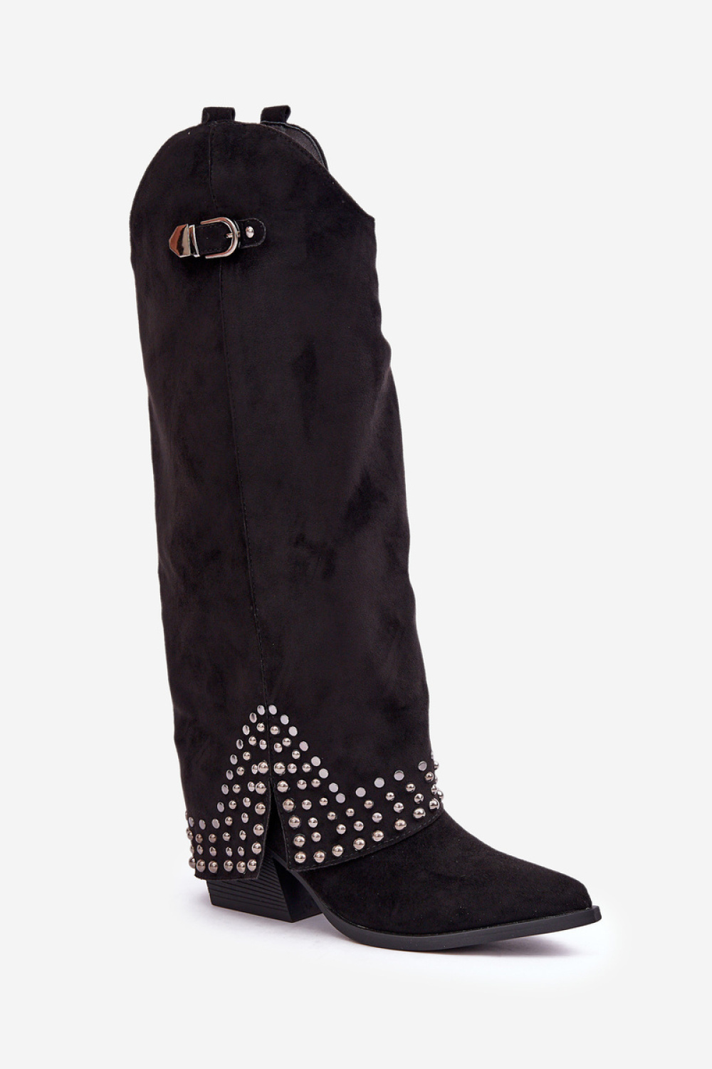 Kozaki Model Iveliri LQ-135 Black - Step in style - obrazek 2