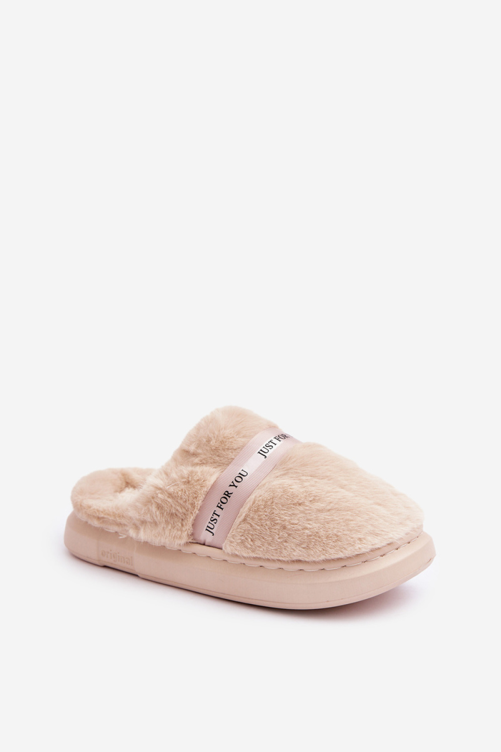 Kapcie Model Savalithea FA-198 Beige - Step in style - obrazek 2
