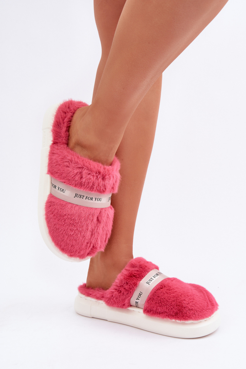 Kapcie Model Savalithea FA-198 Pink - Step in style - obrazek 3