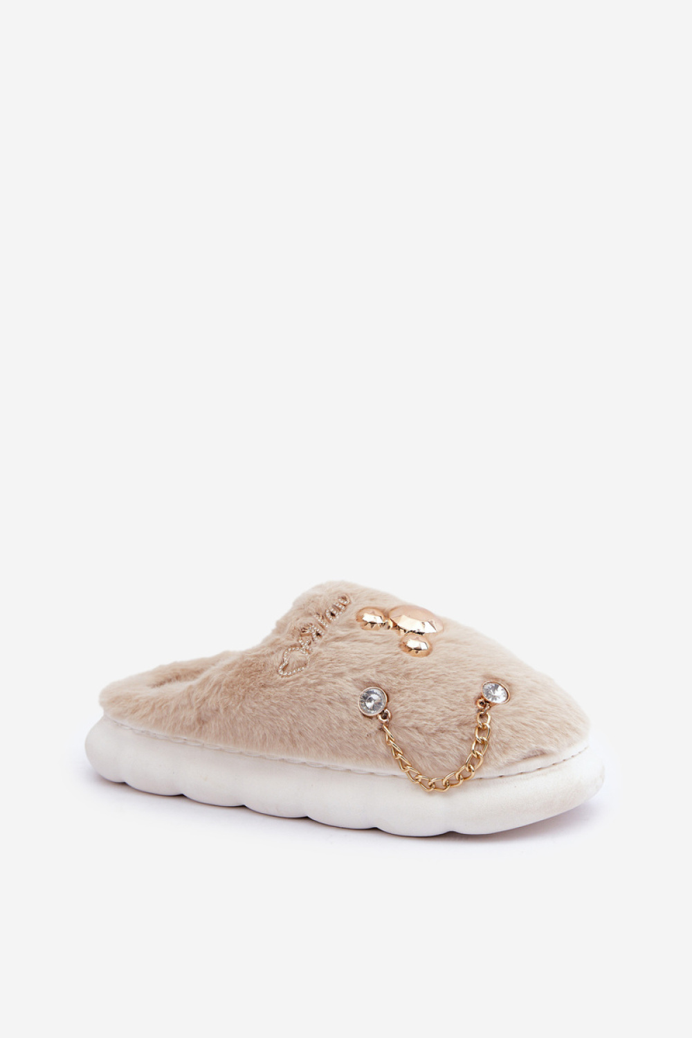 Kapcie Model Ivelfedi BG186P Beige - Step in style - obrazek 2