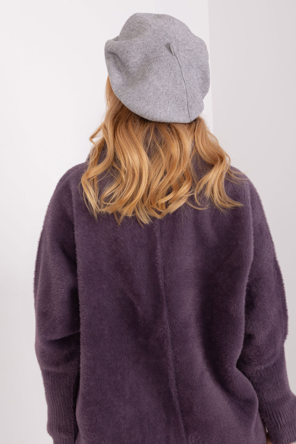 Beret Model AT-CZ-231305.91P Grey - AT - obrazek 3