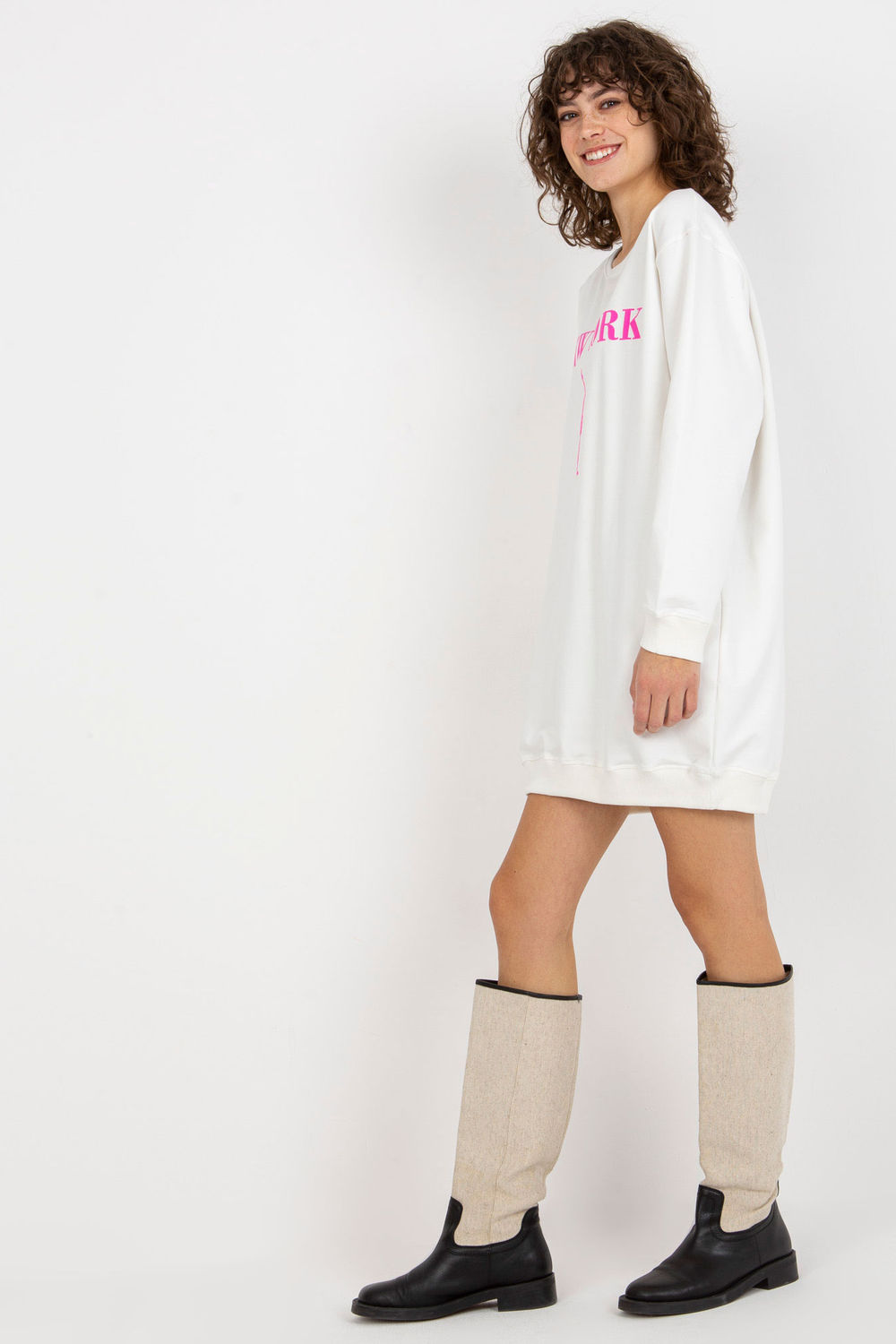 Bluza Damska Model VI-BL-3212.15X White/Pink - Factory Price - obrazek 4