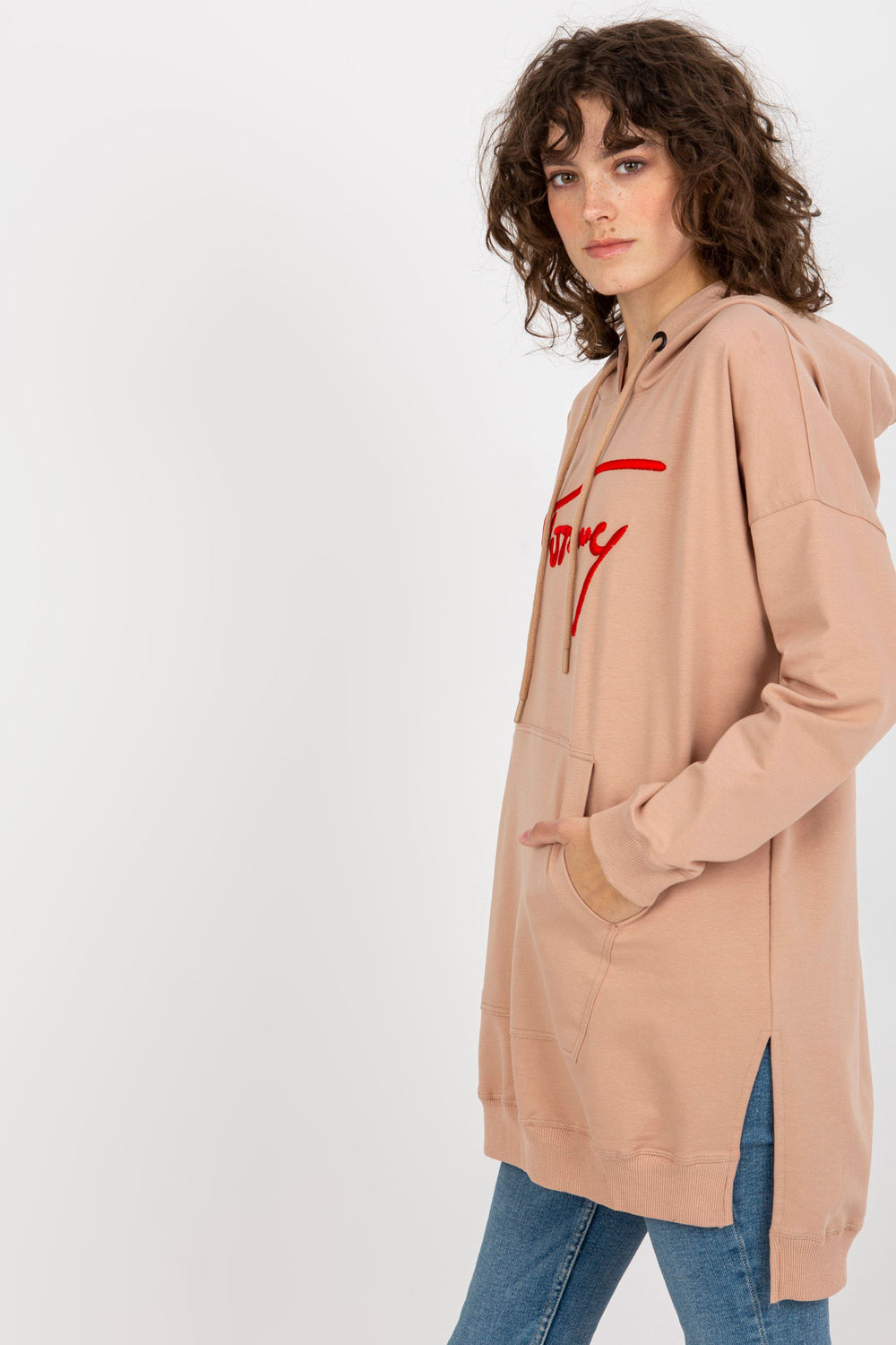 Bluza Damska Model VI-BL-335.25X Dark Beige - Factory Price - obrazek 2