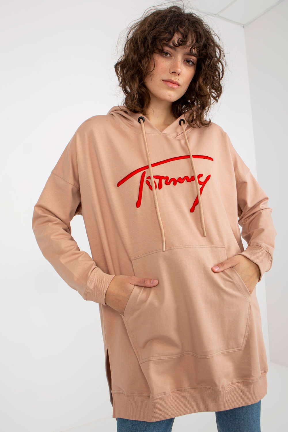 Bluza Damska Model VI-BL-335.25X Dark Beige - Factory Price - obrazek 4