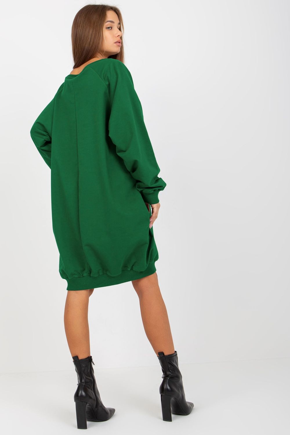 Bluza Damska Model VI-BL-3113.73P Dark Green - Factory Price - obrazek 3