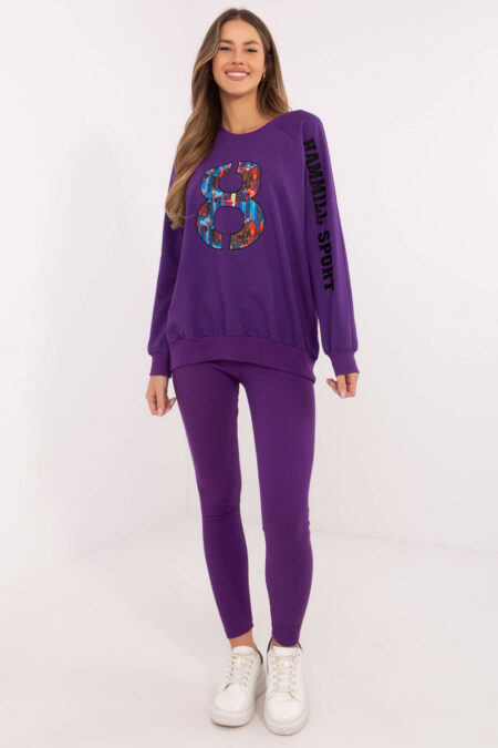 Spodnie Komplet Model EM-KMPL-850.93 Dark Violet - Factory Price