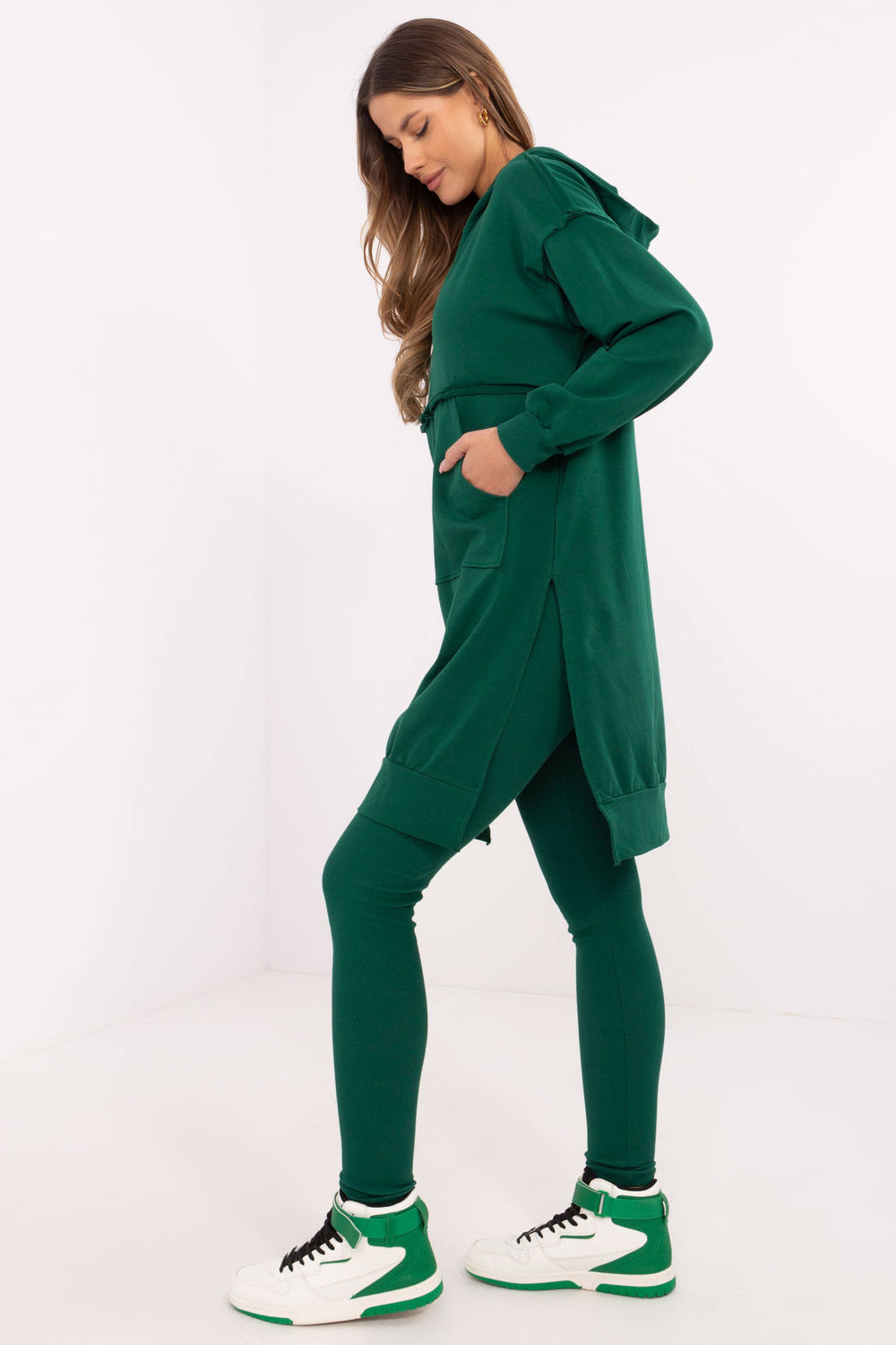 Spodnie Komplet Model EM-KMPL-853.34 Dark Green - Factory Price - obrazek 2