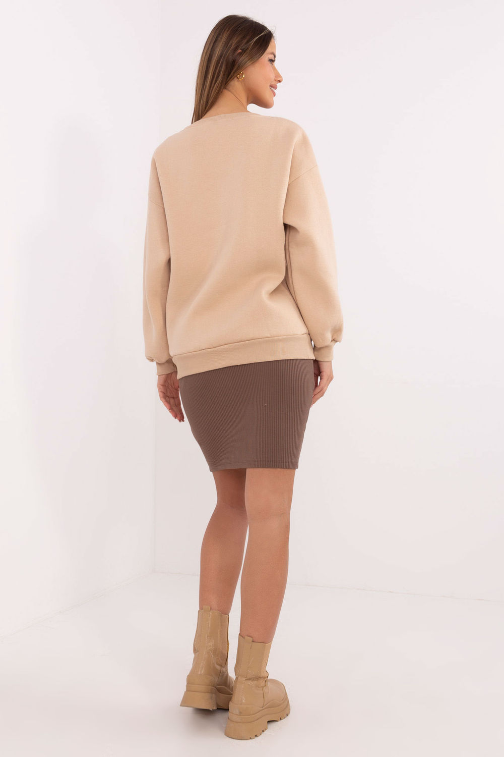 Bluza Damska Model EM-BL-617-15.55P Beige - Factory Price - obrazek 3