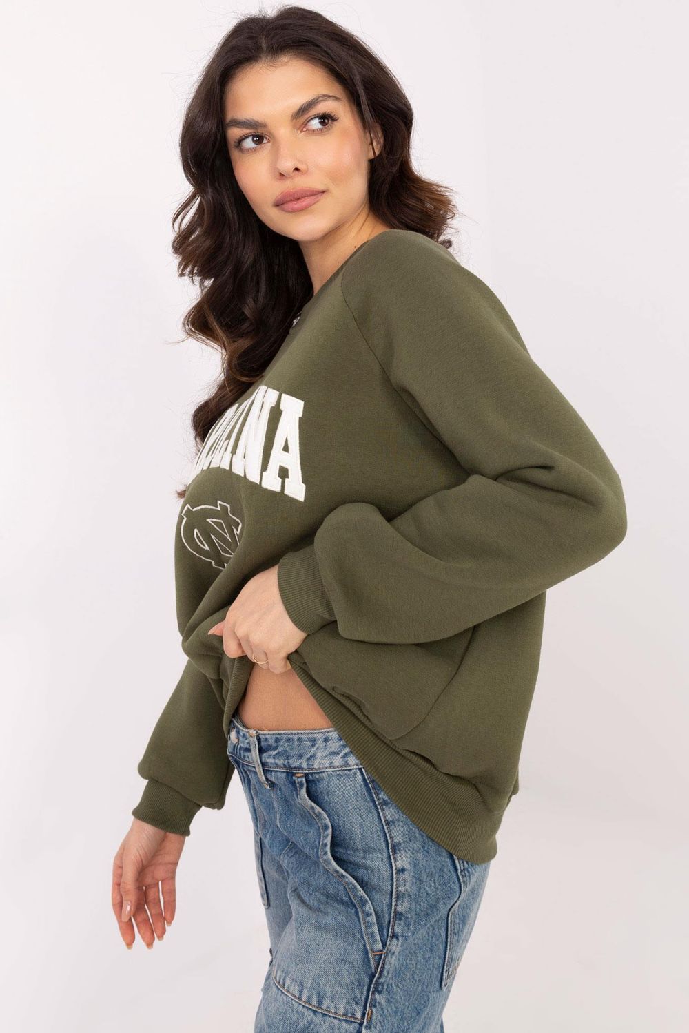 Bluza Damska Model EM-BL-857-1.26X Khaki - Factory Price - obrazek 2