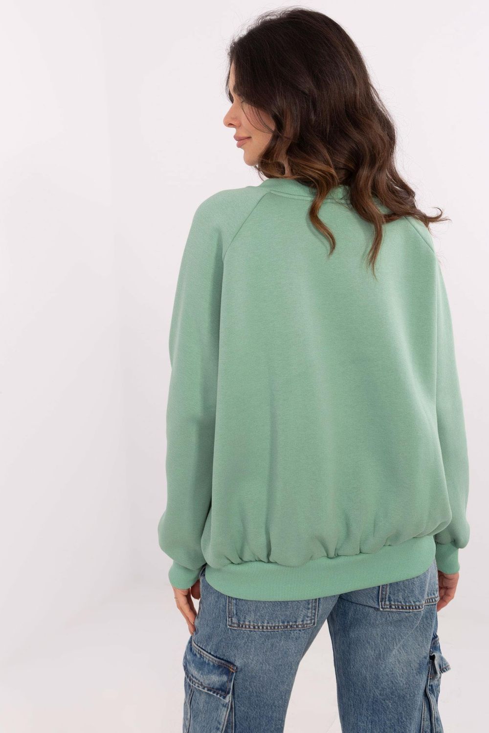 Bluza Damska Model EM-BL-857-1.02X Pistacja - Factory Price - obrazek 3