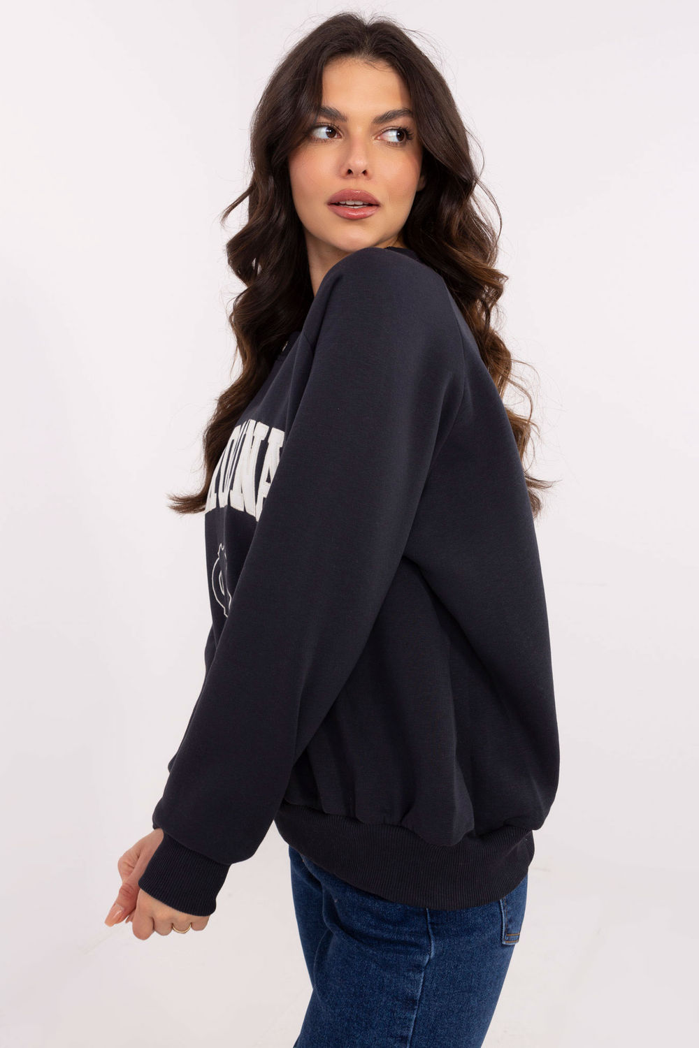 Bluza Damska Model EM-BL-857-1.26X Grafit - Factory Price - obrazek 2