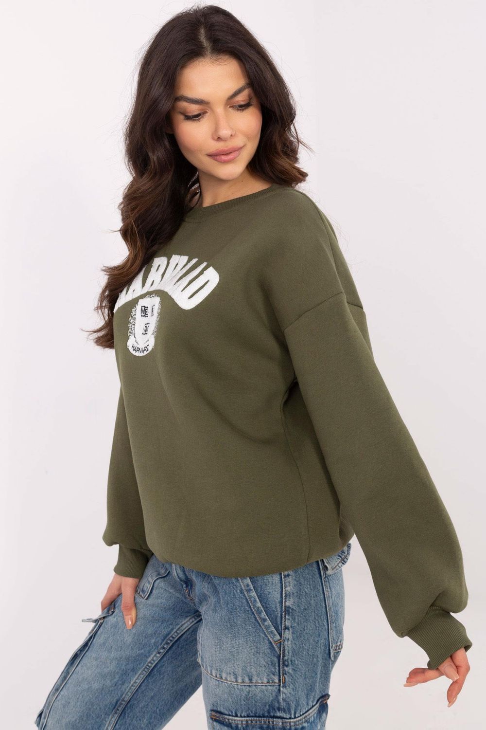 Bluza Damska Model EM-BL-617-16.01X Khaki - Factory Price - obrazek 2