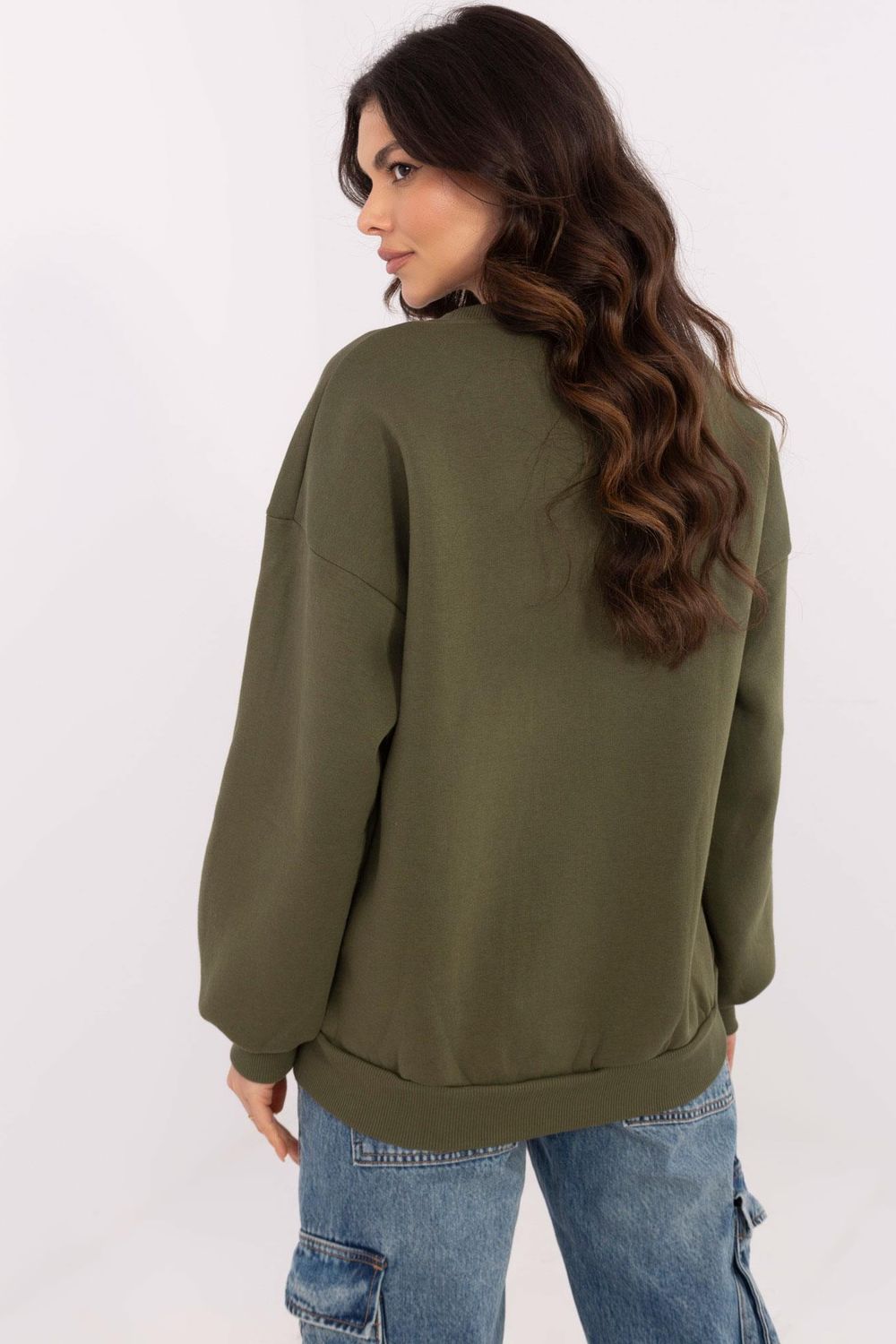Bluza Damska Model EM-BL-617-16.01X Khaki - Factory Price - obrazek 3