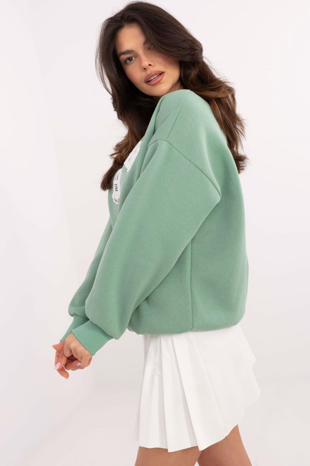 Bluza Damska Model EM-BL-617-16.01X Pistacja - Factory Price - obrazek 2